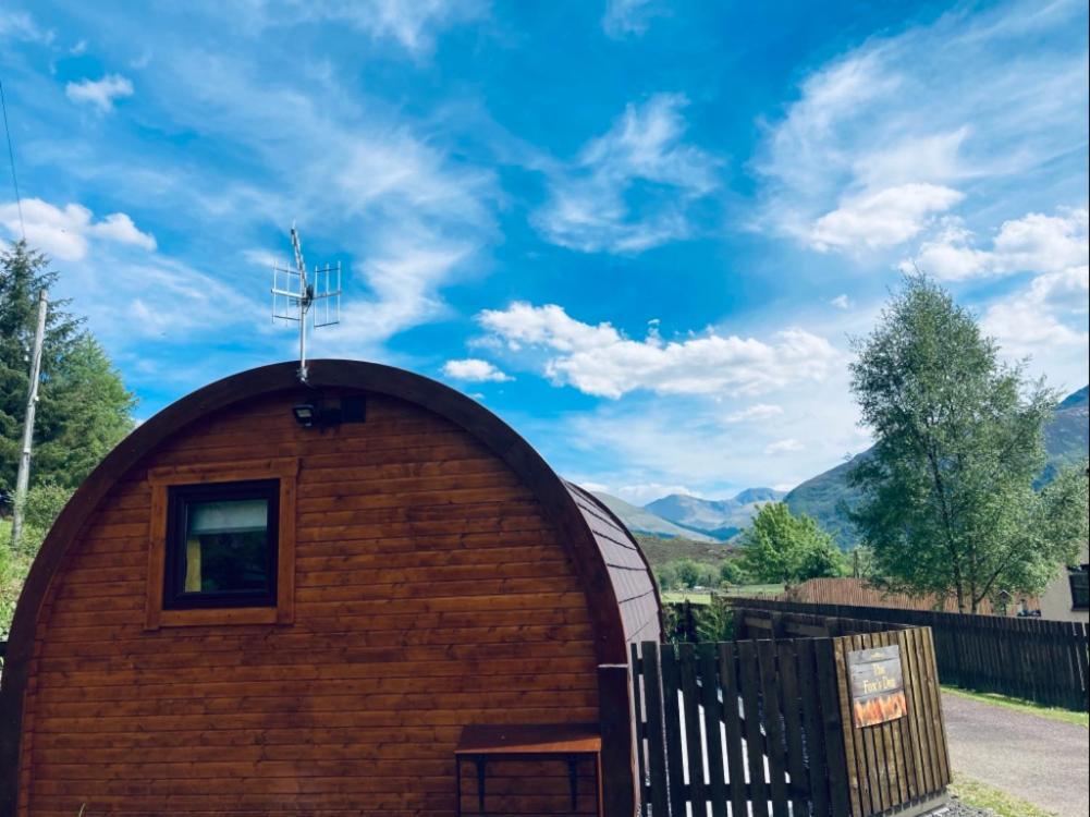 The Fox'S Den, Luxury Cosy Mini Lodge, Highlands ノース・バラチュリッシュ エクステリア 写真
